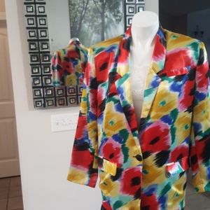 Darling silk blazer. Multicolor 10